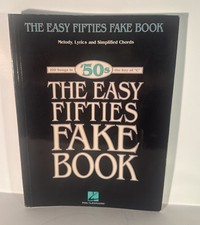 The Easy Fifties Fake Book Melody Lyrics And Simplified Chords Songbook