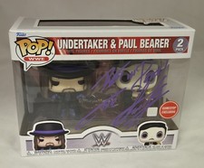 The Undertaker Signed Rest In Pease 2 Pack WWE Wrestling Funko Pop Fanatics Auto
