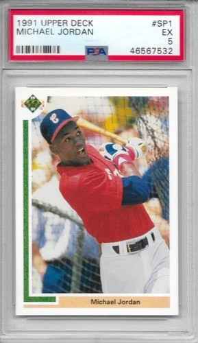 1991 Upper Deck - Michael Jordan - #SP1 - PSA 5