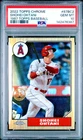 2022 Topps Chrome SHOHEI OHTANI 1987 Topps Anniversary #87BC2 PSA 10