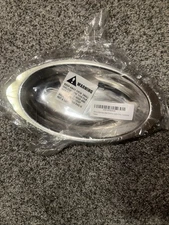 Winco ADO-12 12 oz Stainless Steel Au Gratin Dish