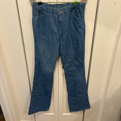 Vintage Orange Tag Flared Fashion Levi’s 1970 Excellent Condition - 第 5/11 張圖片