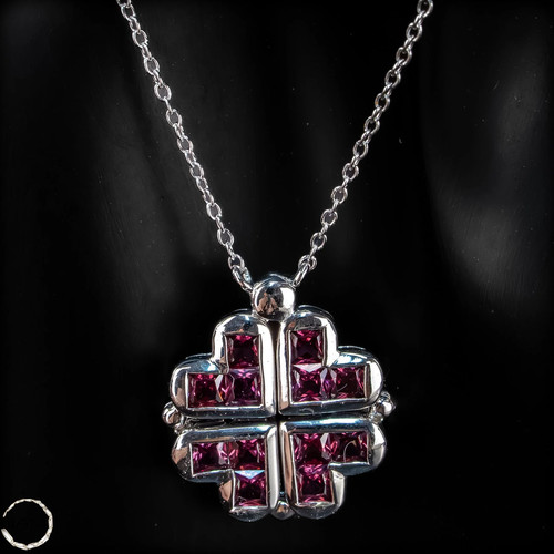 Ausdrucksstarke Rubin-Kette – zeitlose Eleganz mit Charakter -6,03g  – 30,15ct