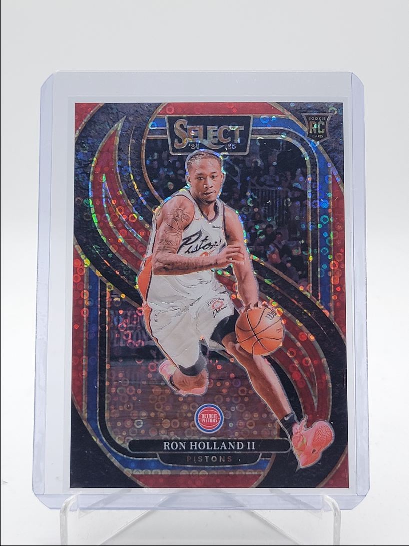 RON HOLLAND II 2024 SELECT PREMIER LEVEL ROOKIE RED DISCO RC /49 Q4115