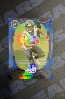 2021 Panini Certified - Brandin Cooks #26 Mirror Blue /75
