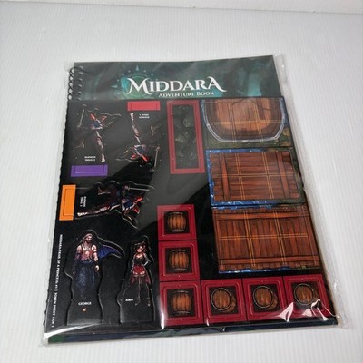 Middara Adventure Book Trail of a Princess #1 Board Game Expansion Fantasy