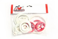 Williams Alien Poker flipper ricambio riparazione anello gomma kit bianco