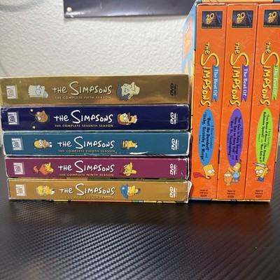 The Simpsons Complete Season 5-7-8-9-10 DVD  + Best of 3 Set VHS