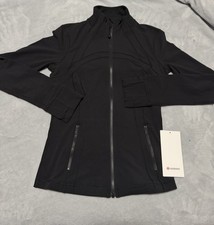 Lululemon Define Jacket Nulu, Color: Black, Size: 8. LW3ID8S    