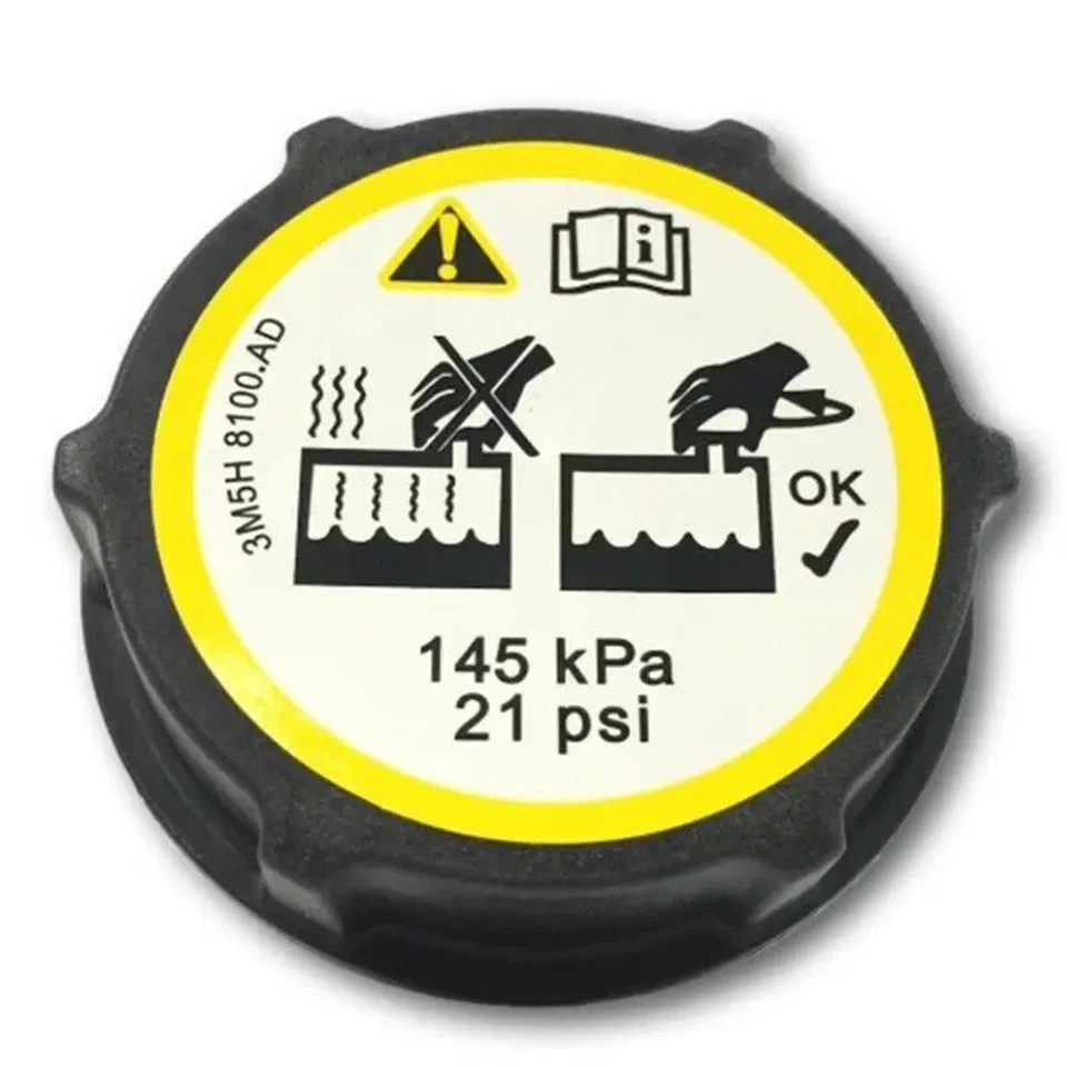 3M5H8100AD Radiator Expansion Tank Cap For Ford Focus Mk2 Mk3 Transit MK6 MK7 - Image 3 of 4