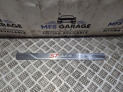 Ford Focus Mk4 2018-2020 Porte Seuil Éraflure Plaque de Protection avant Gauche - Photo 1/4