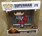 Funko Pop! Deluxe: DC Universe - Superman  GameStop #278 Box Light Damage