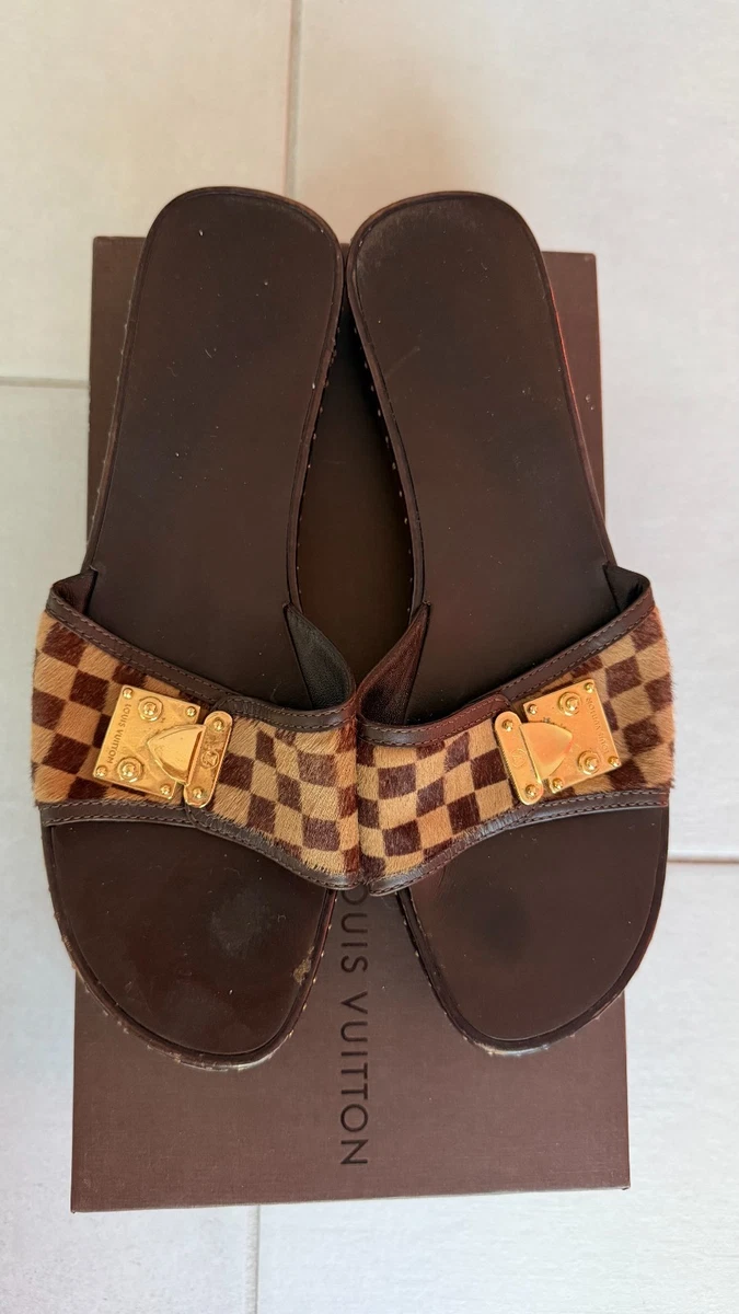 Louis Vuitton Brown Sandals for Women for sale | eBay