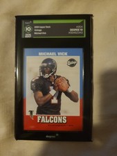 Upper Deck Vintage Michael Vick RC Graded GEM 10