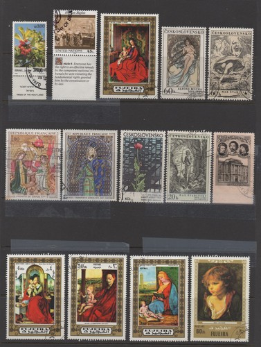 40 World Wide Large Size All Different Mint & Used Stamps Collection Lot #64 - 第 1/3 張圖片