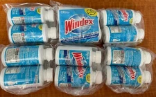 Windex Glass Cleaner Concentrate 2.9 Oz Each Concentrated Refill Bottles 12 Pack