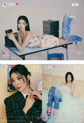 ALICE [SHOW DOWN] Single Album CD+Photo Book+Message Card+Stand+3