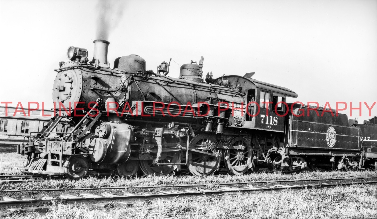 Atlantic Coast Line ACL 7118 4-6-0 BIRMINGHAM AL 9-2-1946 NEW 5X8 PHOTO ...