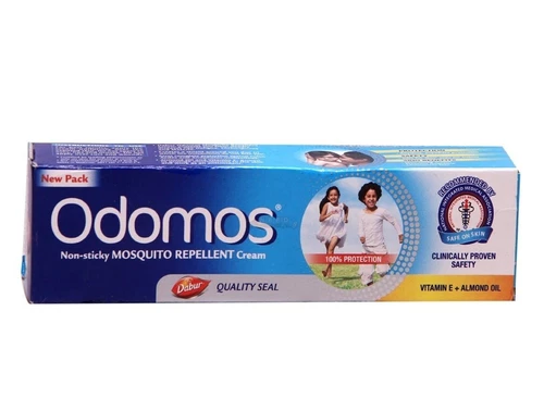 Odomo Non-Sticky Mosquito Repellent Cream With Vitamin E & Almond - 100 G - Picture 1 of 13