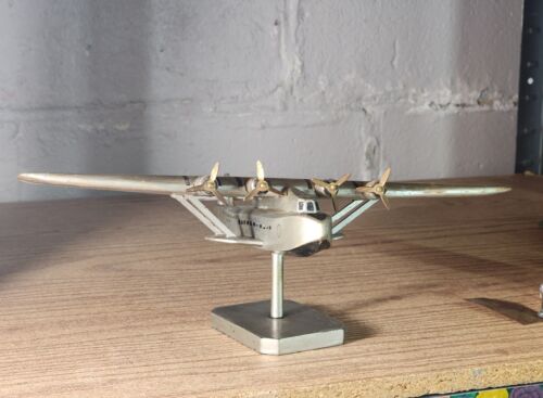 PAN AM DIXIE CLIPPER VOLKSKUNST HOLZ SCHREIBTISCH MODELL - Bild 2 von 12