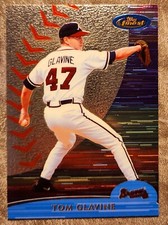 2000 Topps Finest Tom Glavine 