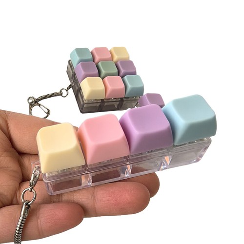 1/4/5/9 Keys Mechanical Keyboard Axis Tester Button Keycap Keychain _r1 - Bild 10 von 16