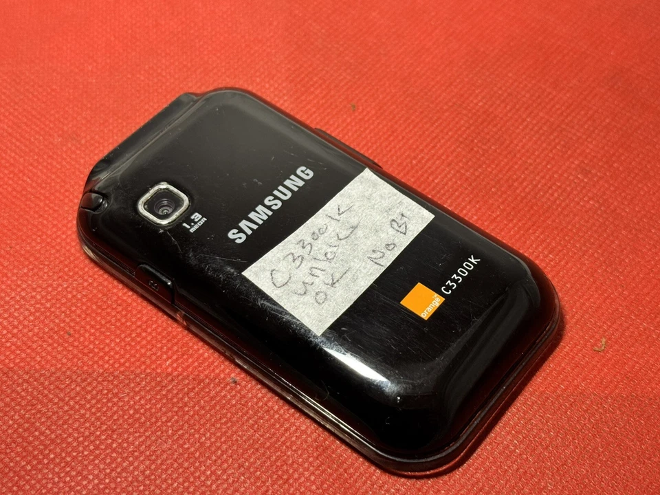 Samsung C3300K Champ - Black ( Unlocked ) Mobile Phone Incomplete No Battery, photo 3 of 4