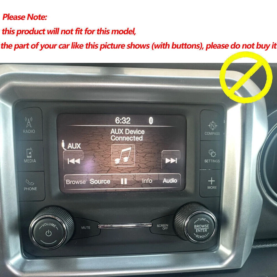 20x Interior Whole set Trim Cover Kit For Jeep Wrangler JL JT 2018+ Carbon Fiber - Image 2 of 4