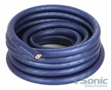 NVX XW0BL20 20 ft 1/0-Gauge Blue EnvyFlex Power/Ground Wire Cable