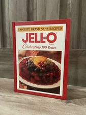 JELL-O Celebrating 100 Years Favorite Recipes 1997 Publications International HC