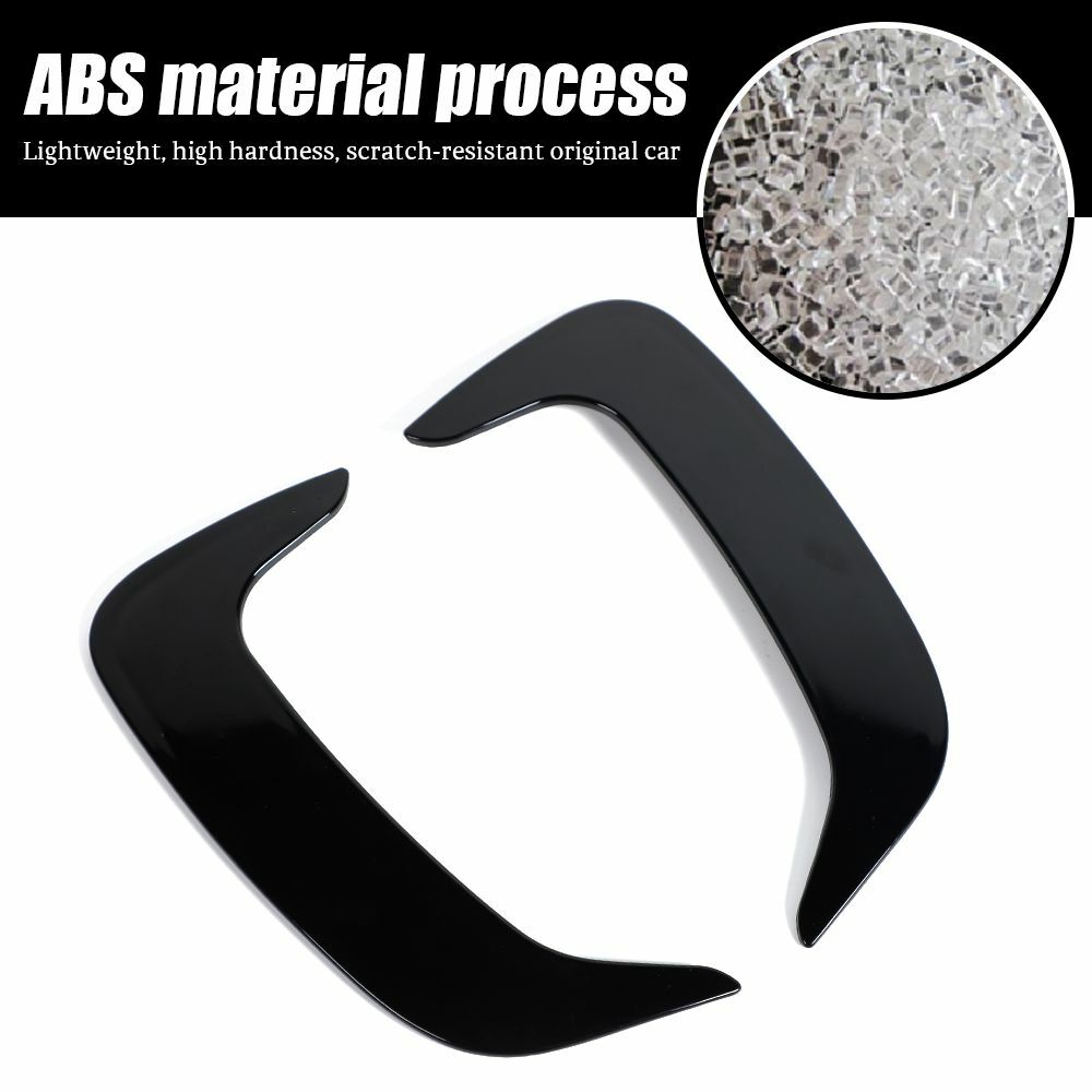 4X Front & Rear Fender Panel Side Body Flare Scoops Trim for Dodge Charger 2011+