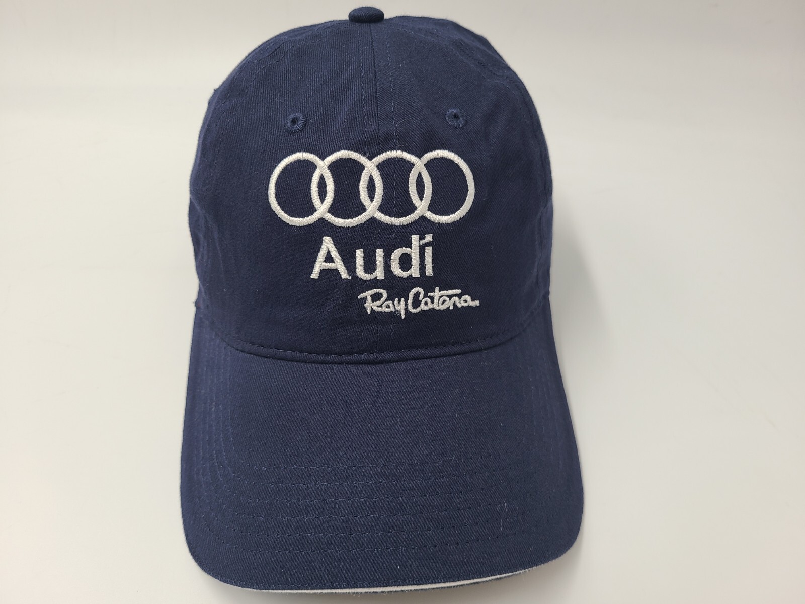 Audi Ray Catena Otto Adjustable Hat Cap Car Dealership Dealer Dad Men Women Blue