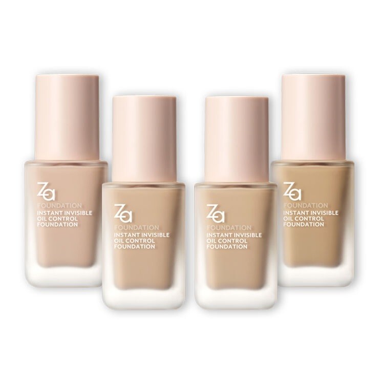 ZA Instant Invisible Oil Control Foundation | eBay