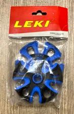 LEKI BIG Mountain  BASKET 2K  95mm 1 Pair Blue