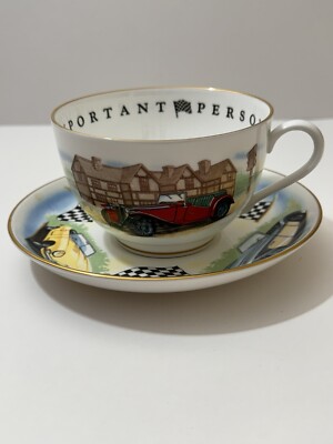 Royal Worcester Cars VIP  Breakfast Cup n Saucer