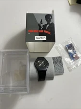 Swatch Skin SFB116 ultra flache Uhr 3,5mm 007 Bond you only live twice Ø 34 mm