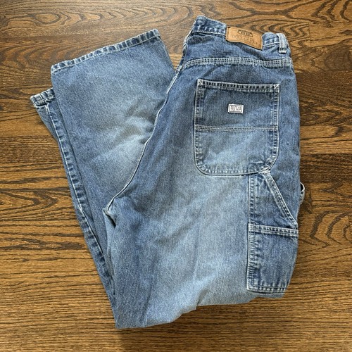 Vintage ROUTE 66 Carpenter Jeans Women's Size 17/18 High Rise Wide leg