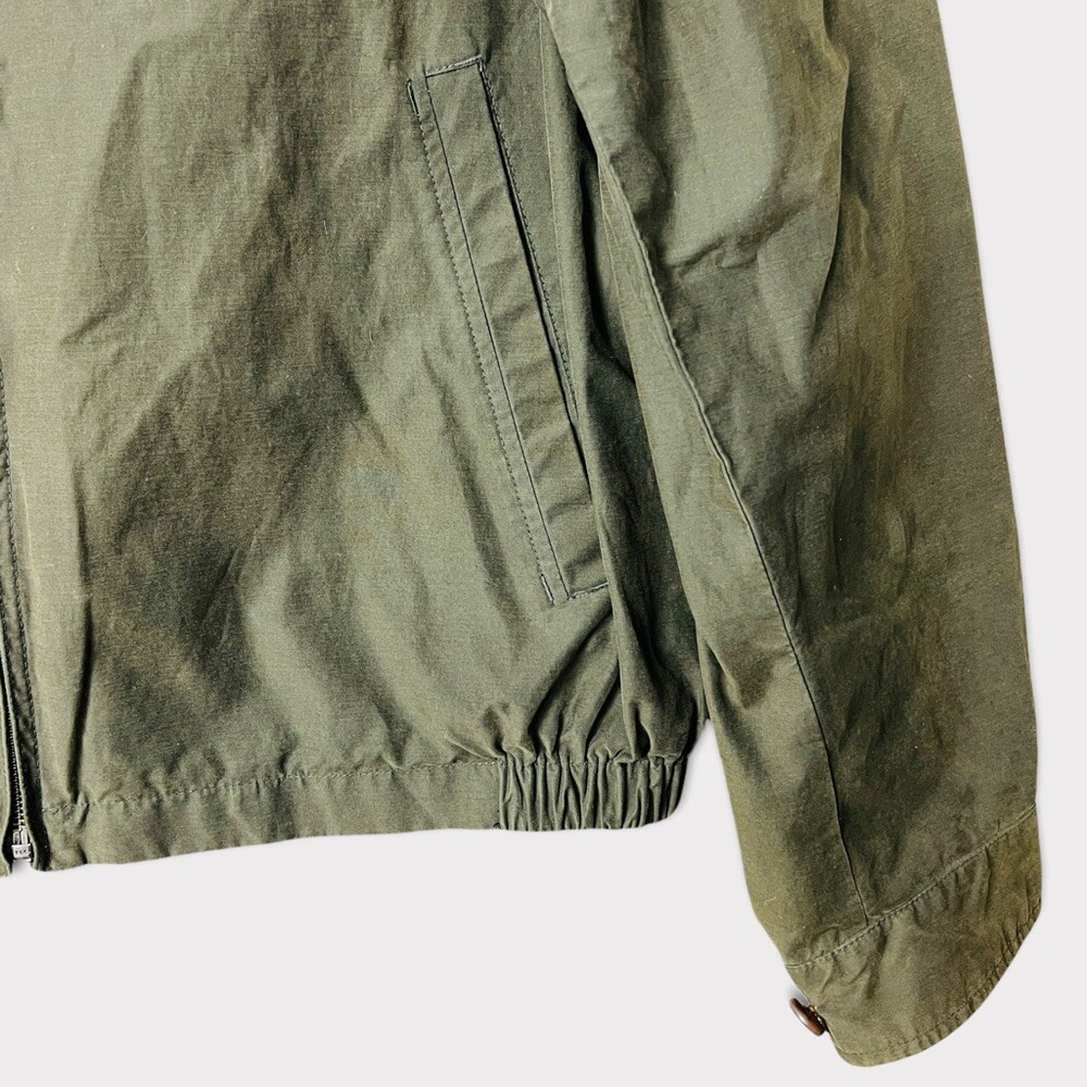Nautica Men's Military Utility Field Jacket Large Full Zip