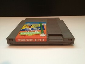 👾 Sesame Street 123 (Nintendo Entertainment System, 1989) Vintage Original NES