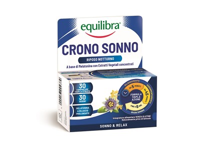 Chrono Sleep Equilibra 30 Tablets Triple Layer