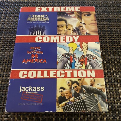 Extreme Comedy Collection (DVD, 2006, 3-Disc Set) Team America