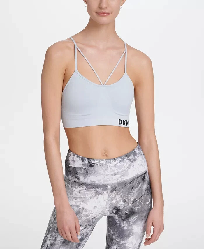 DKNY Sport Strappy Low Impact Sports Bra Lake