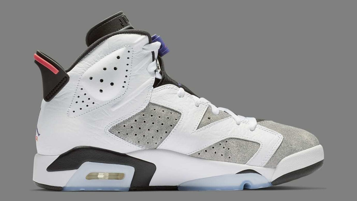 Nike Air Jordan 6 VI Retro RAPTORS Flint Grey Infrared