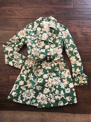 floral spring coat