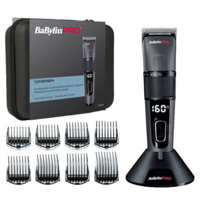 BABYLISS Pro Professional Clipper Cord / Schnurlos Cut Definierer + FX872E