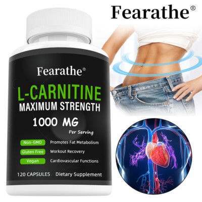 Maximum Concentration 1000mg L-Carnitine Capsules - GMO-Free and  Gluten-Free