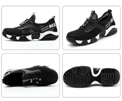 Herren Sicherheitsschuhe Leichte Damen Stahl Zehenkappe Arbeitsschuhe Schuhe DE - Bild 6 von 9