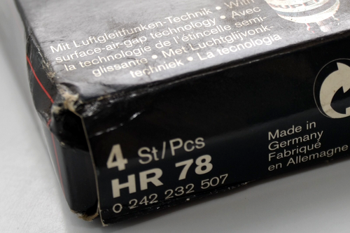 4x Zündkerze Bosch Super 4 Serie (H78) 0 241 232 507, Oldtimer, Spark Plug, NOS - Picture 2 of 3