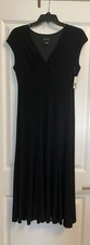 The Little Black Dress. New Directions Size 8, Calf Length With Flared Skirt NWT