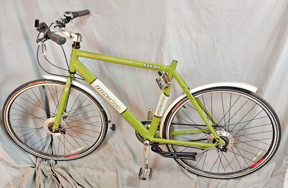 2018 Novara Fusion City Hybrid Bike 22" XLarge 8S Shimano Nexus Drum USA Shipper - Image 2 of 4